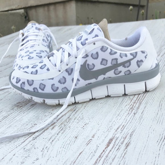 Nike Shoes - Leopard Nike Free runs